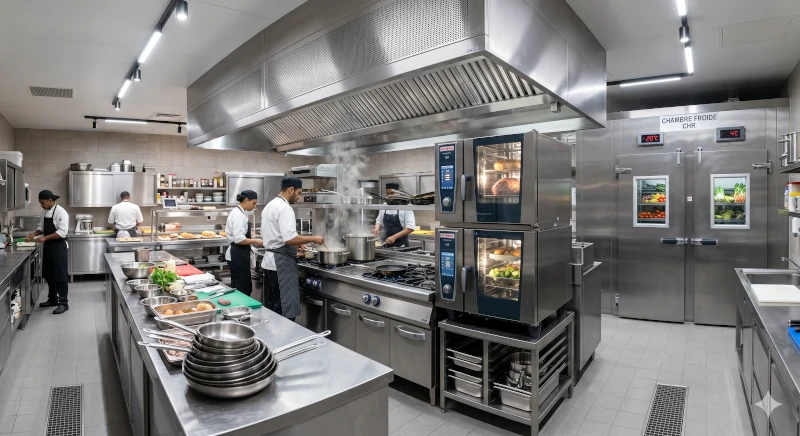 Équipements de cuisine professionnelle